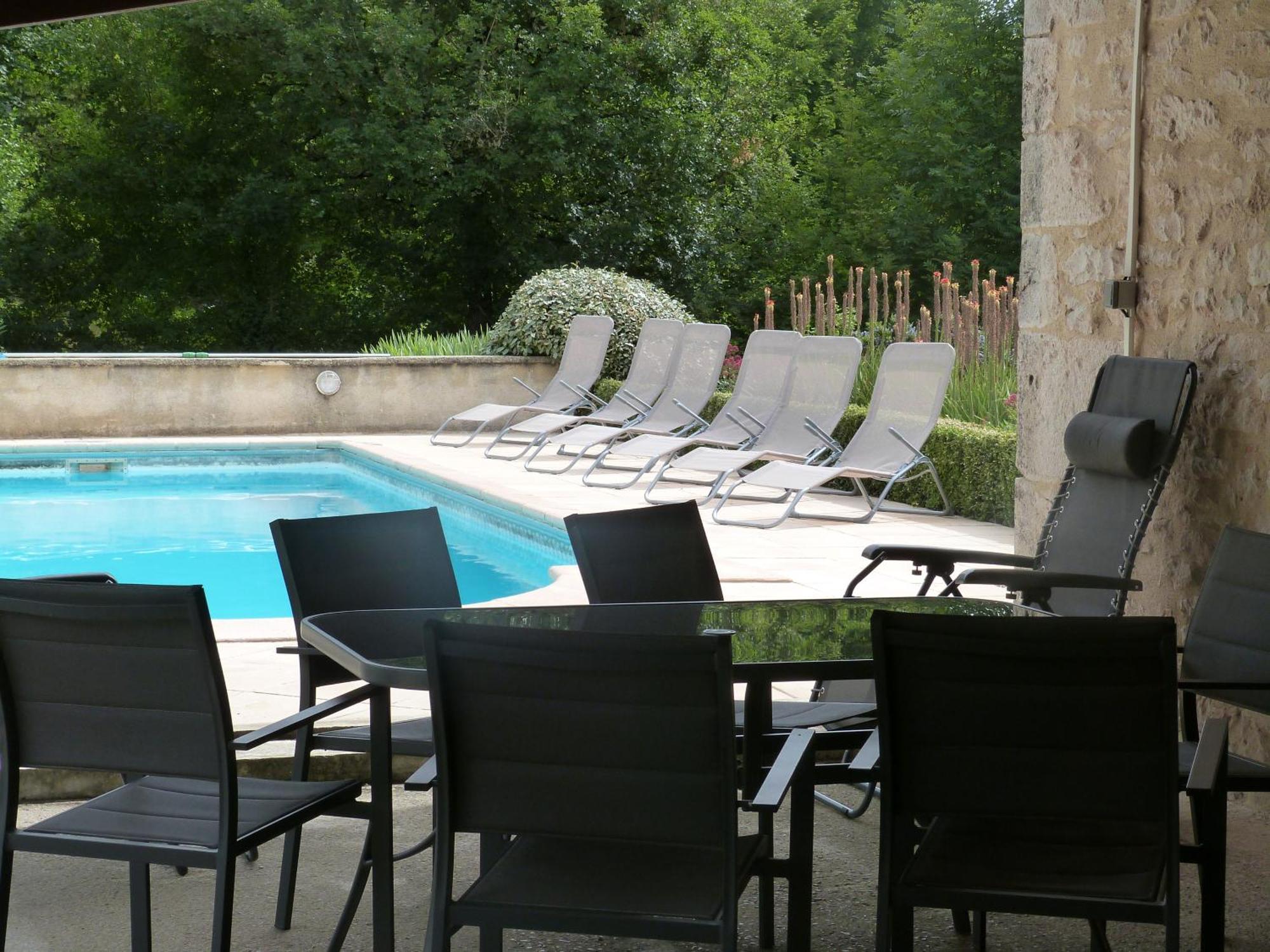 Gite Avec Piscine Proche De St Cirq Lapopie Berganty 외부 사진